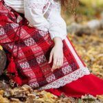 Ia românească și hăinuțe tradiționale pentru botez