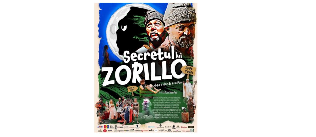 Vino să vezi prima parodie românească despre daci și romani , “Secretul lui Zorillo” 22 aprilie – lansare națională