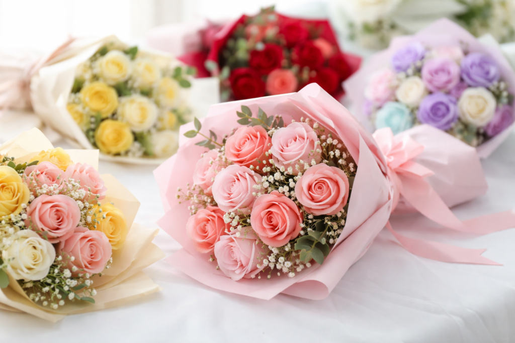 Ce semnificație au culorile într-un buchet de trandafiri de săpun, dacă vrei să transmiți un mesaj clar?