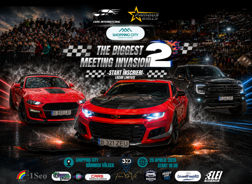 The Biggest Meeting Invasion 2: Pasiunea pentru motorsport rescrie regulile în Râmnicu Vâlcea