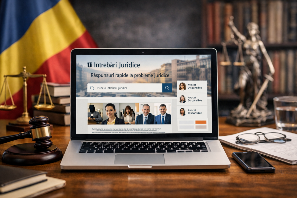Interesul pentru informare juridică online crește în România, pe fondul accesului rapid la răspunsuri specializate