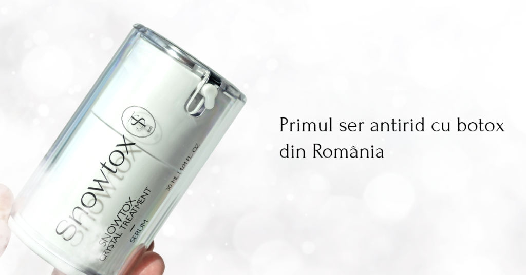 Snowtox – prima cremă antirid cu toxină botulinica, acum și în România