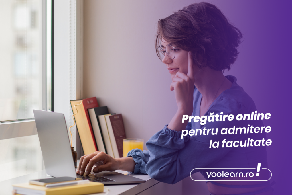 Pregătire online pentru admitere la facultate