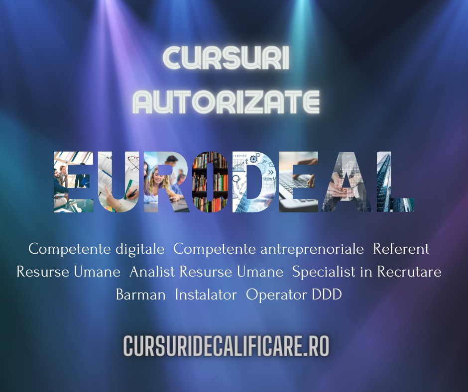 Centrul de Formare Profesională Eurodeal: Cursuri de Competențe Antreprenoriale pentru Succesul Proiectelor cu Finanțări