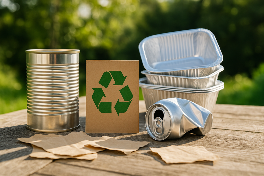 Care sunt provocările reciclării ambalajelor din aluminiu complexe?